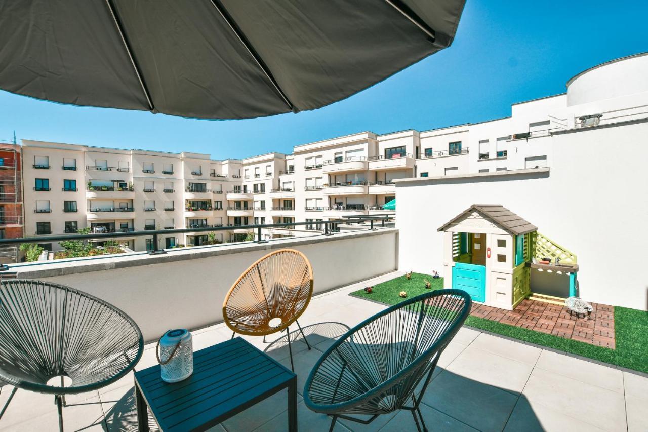 Perfect For Disney, Game Room, Rooftop, Parking Chessy  Exteriér fotografie
